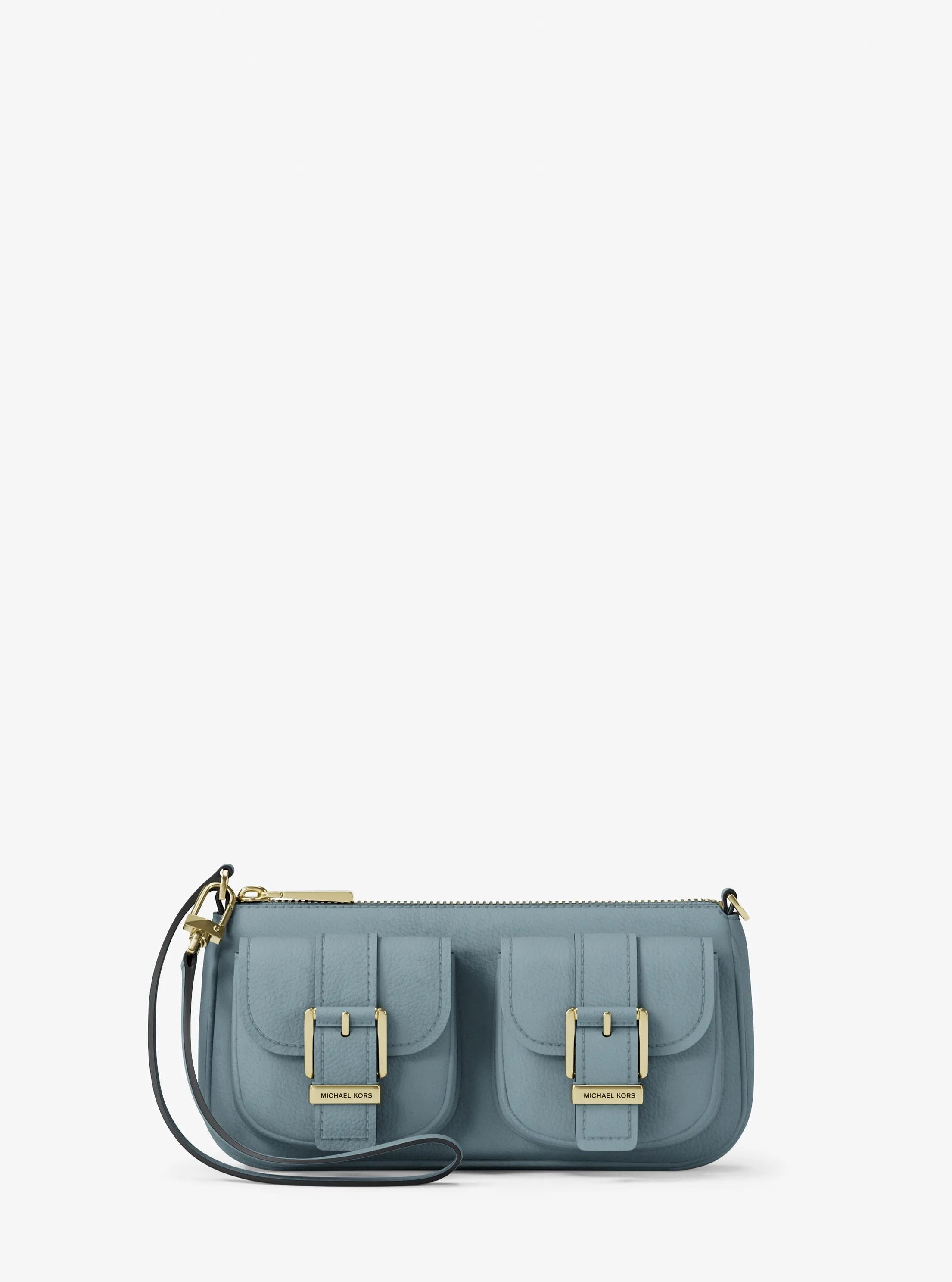 Zoe Small Suede Convertible Pochette