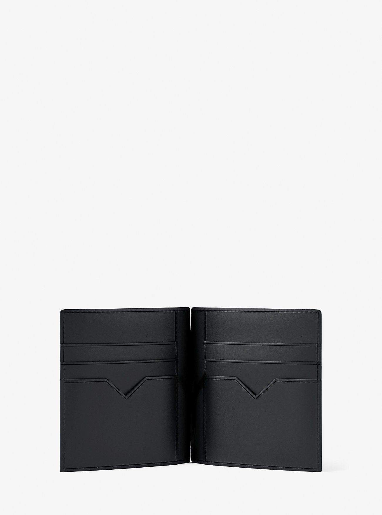Edison Scratch-Resistant Leather Card Case with Money Clip