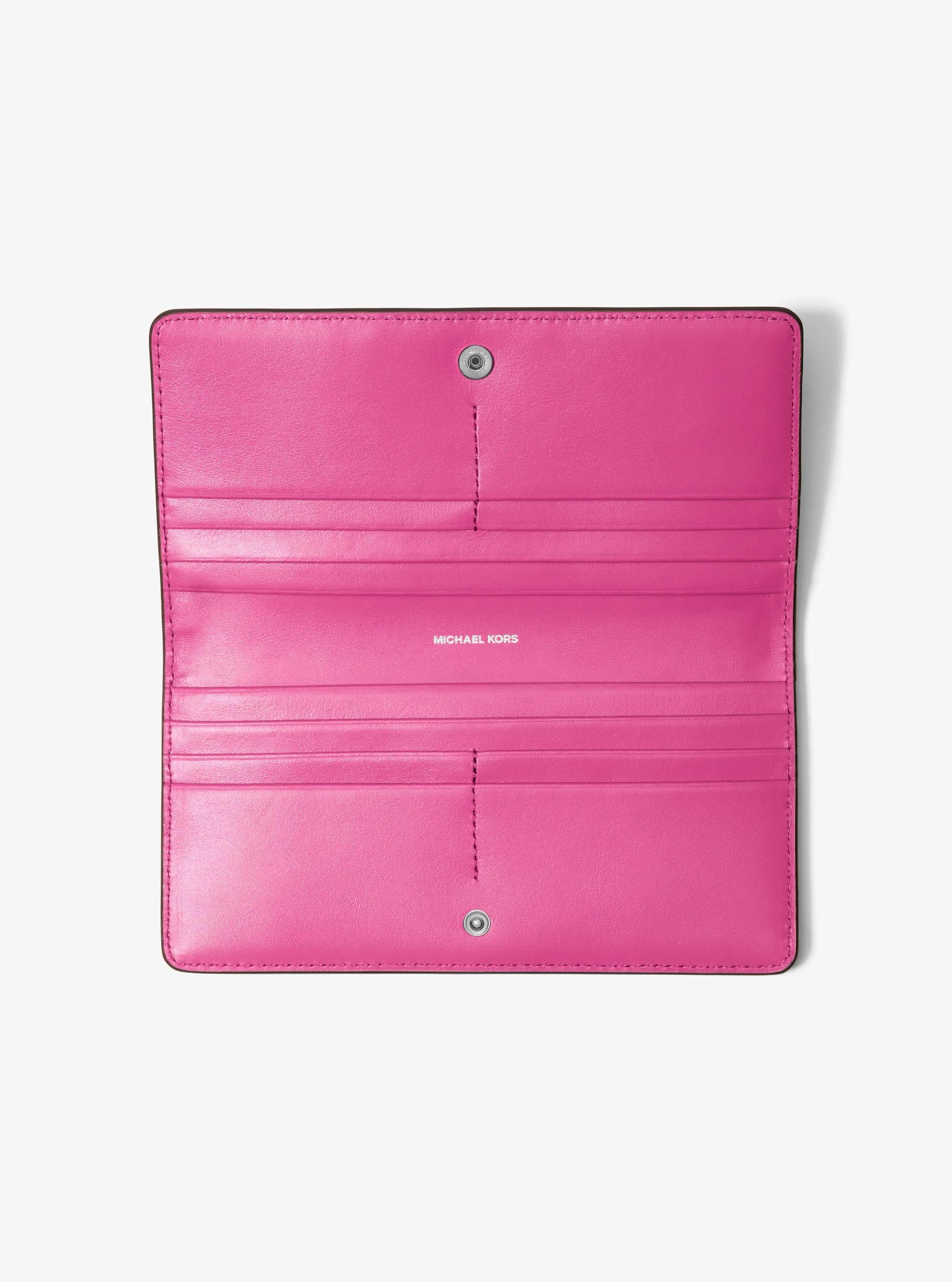 Bryant Large Pebbled Leather Snap-Front Wallet