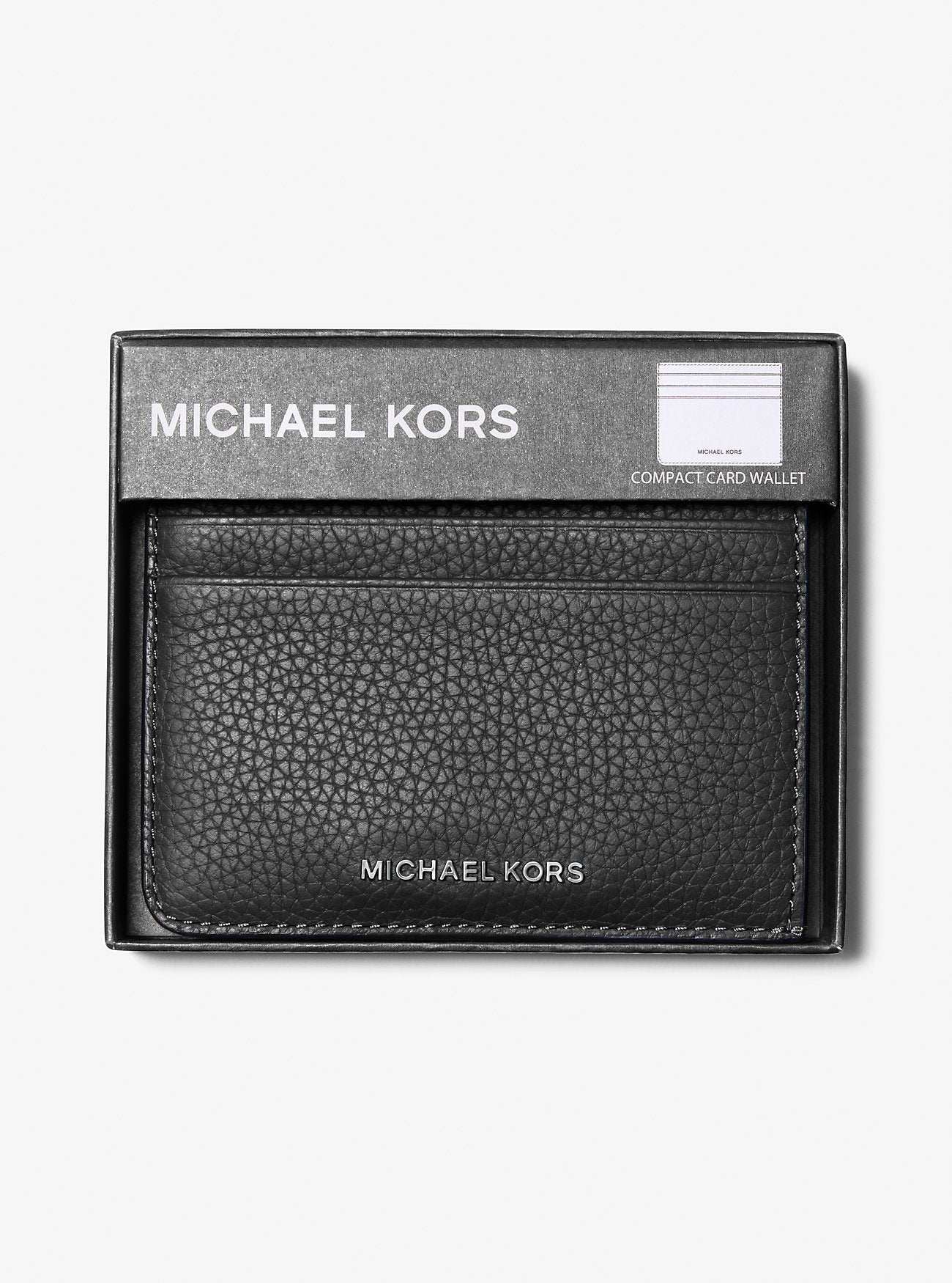 Hudson Pebbled Leather Card Case