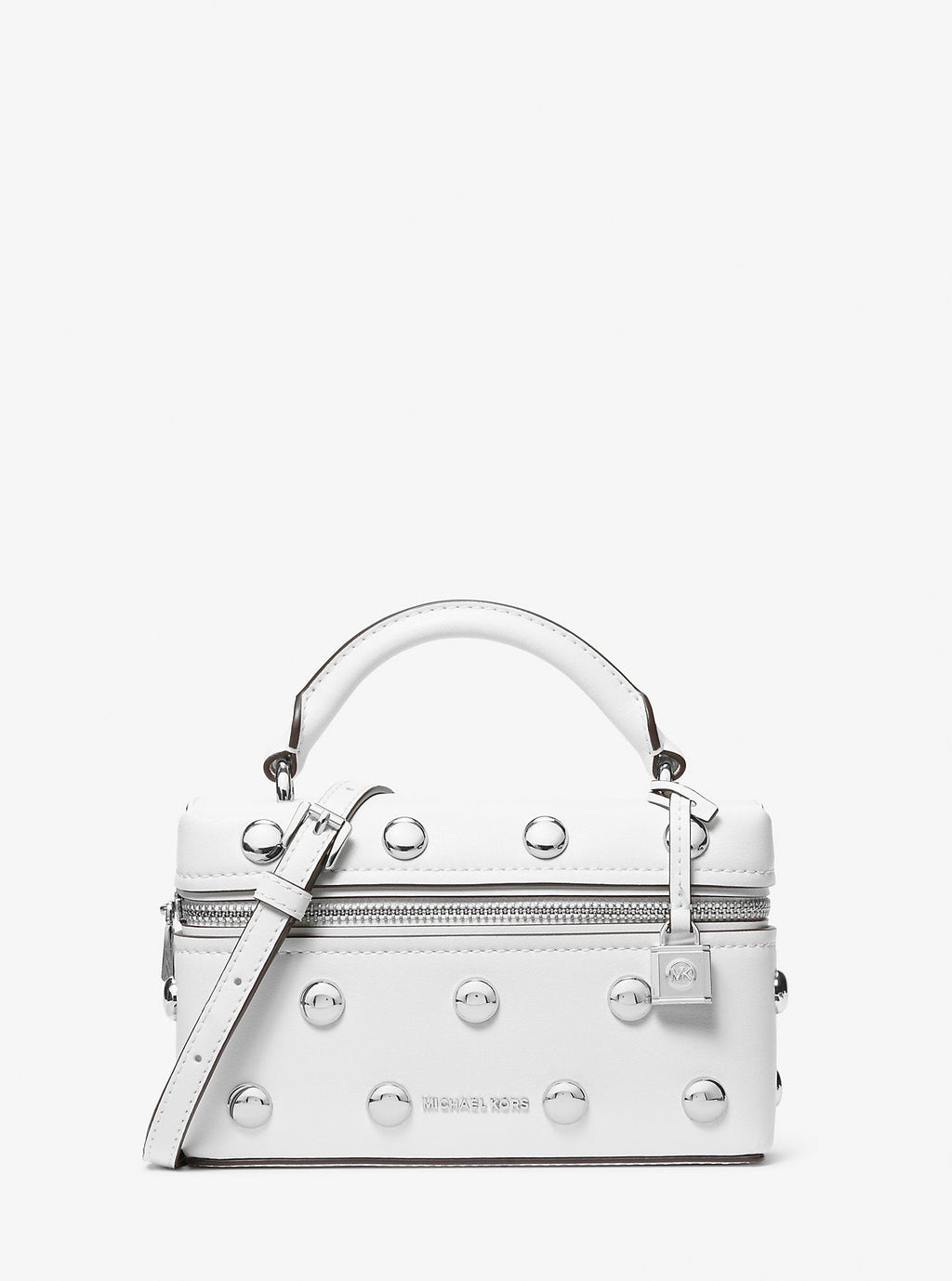 Jana Extra-Small Studded Leather Crossbody Bag