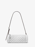 Izzy Small Crocheted Barrel Pochette