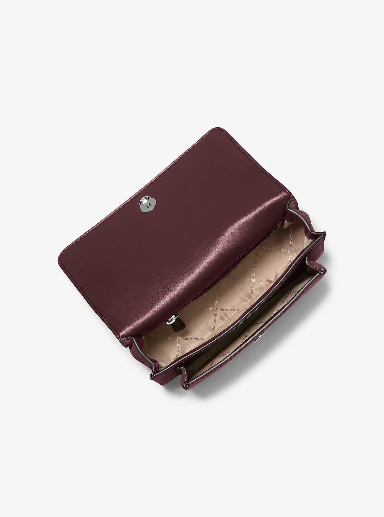 Claire Large Suede Shoulder Bag