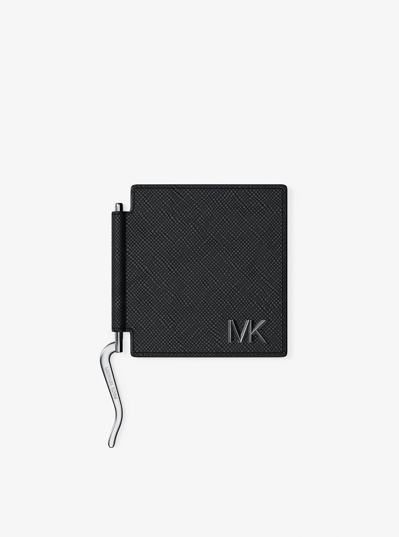 Edison Scratch-Resistant Leather Card Case with Money Clip