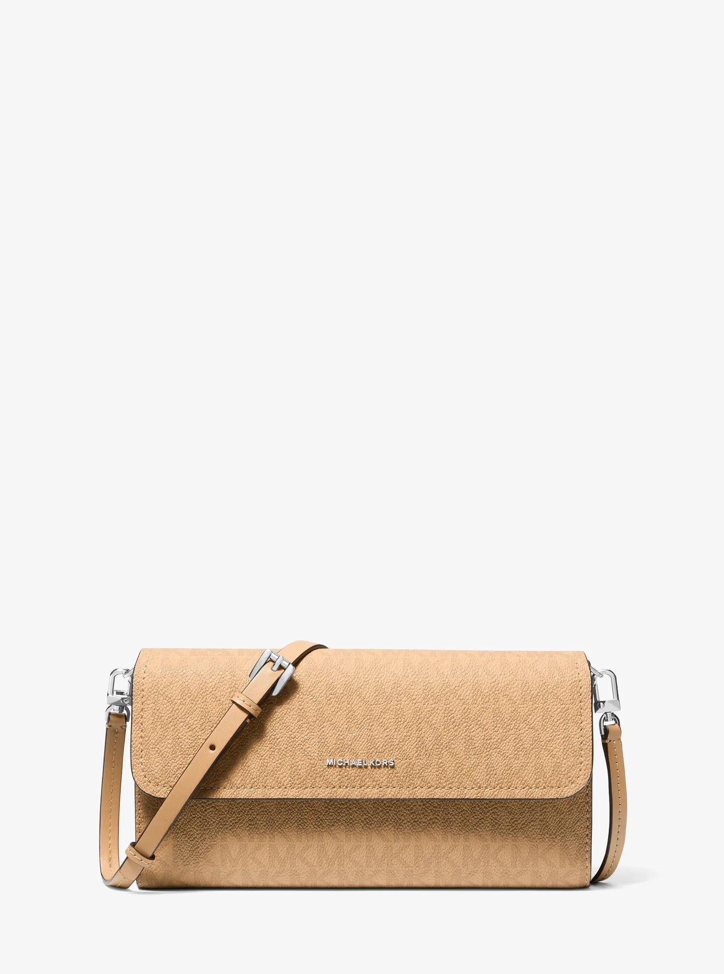 Jet Set Small Signature Logo Convertible Crossbody Bag