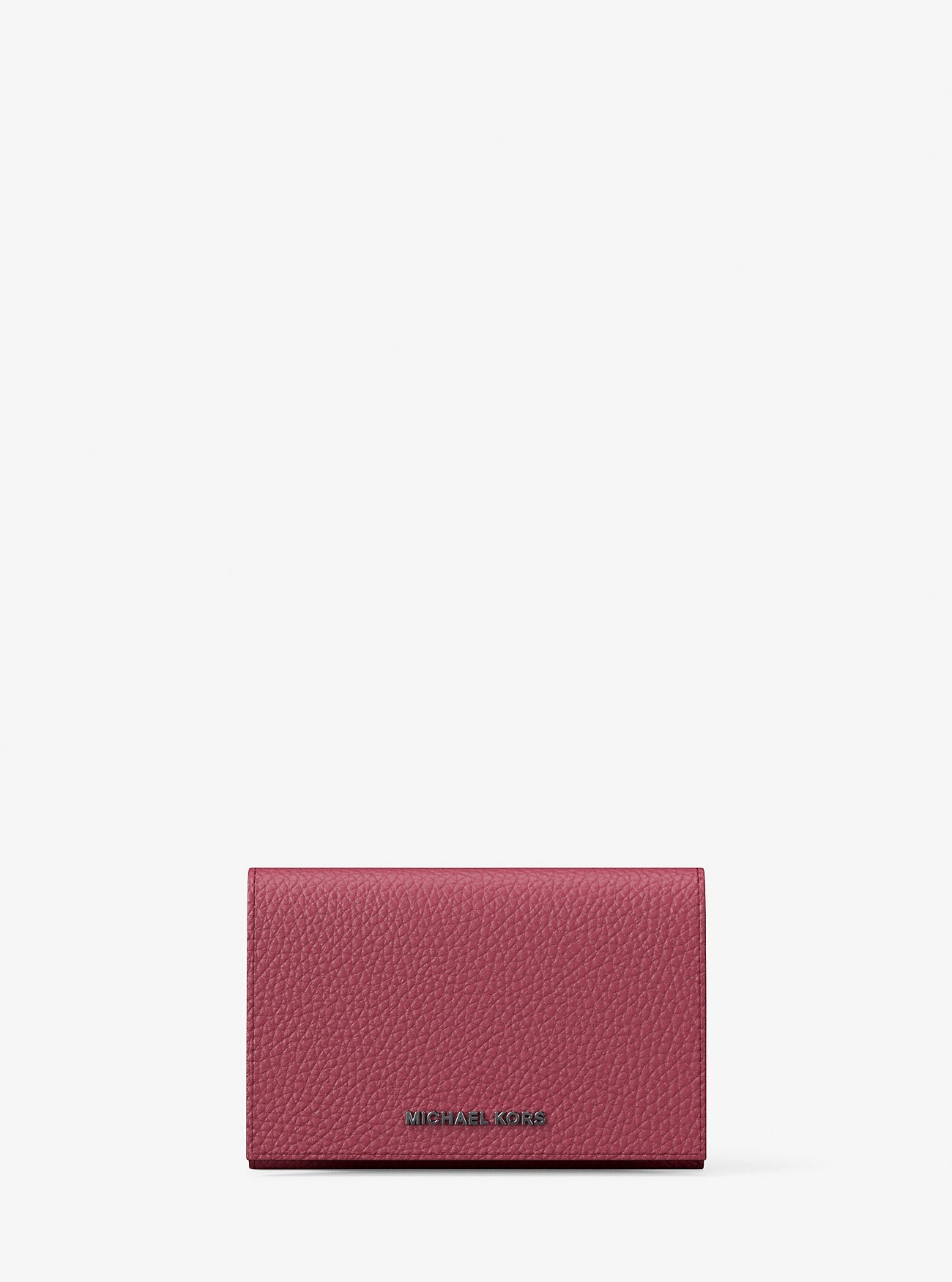 Hudson Pebbled Leather Card Case