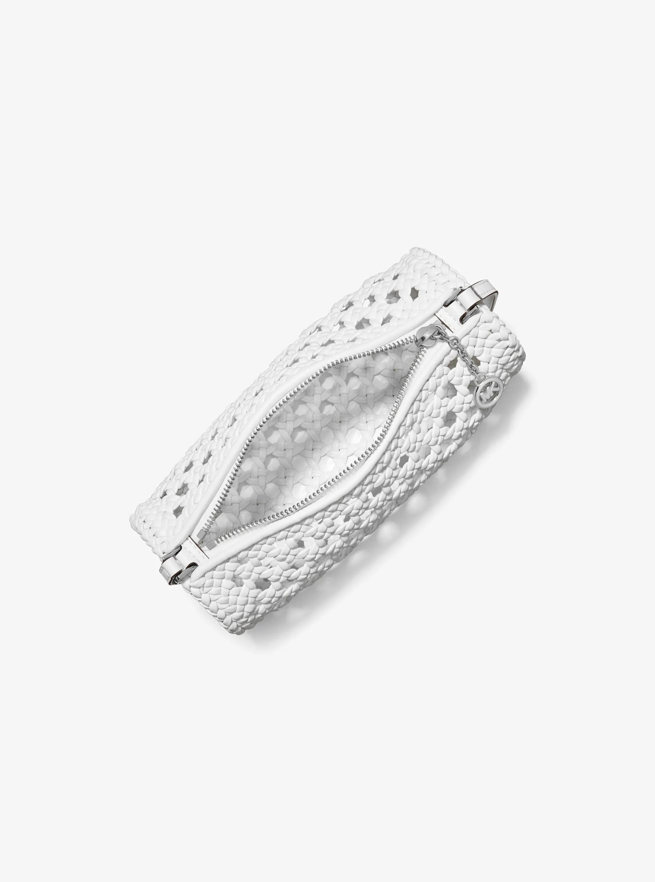 Izzy Small Crocheted Barrel Pochette