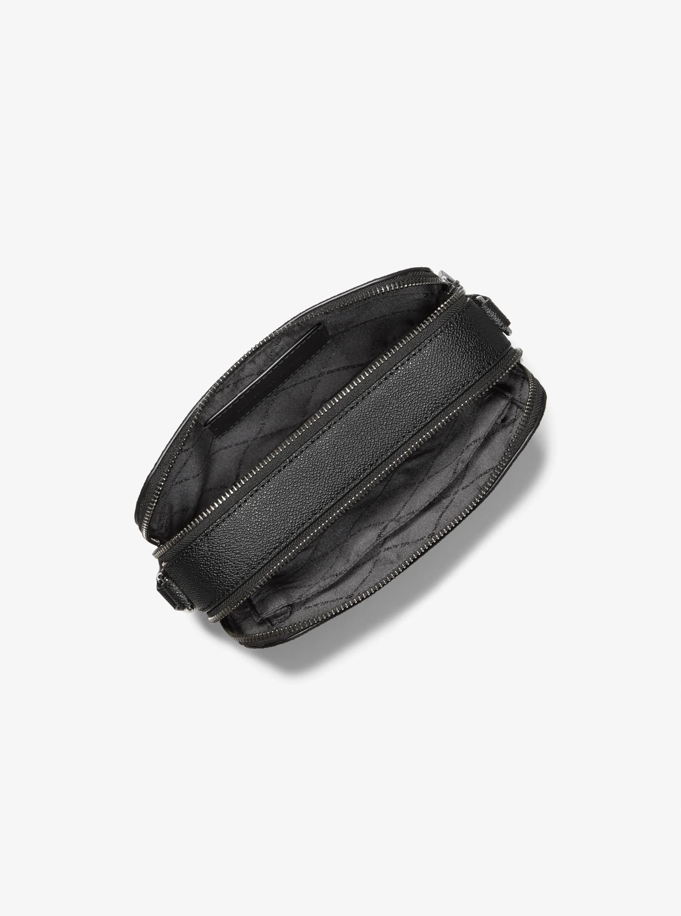 Hudson Signature Logo Camera Crossbody Bag