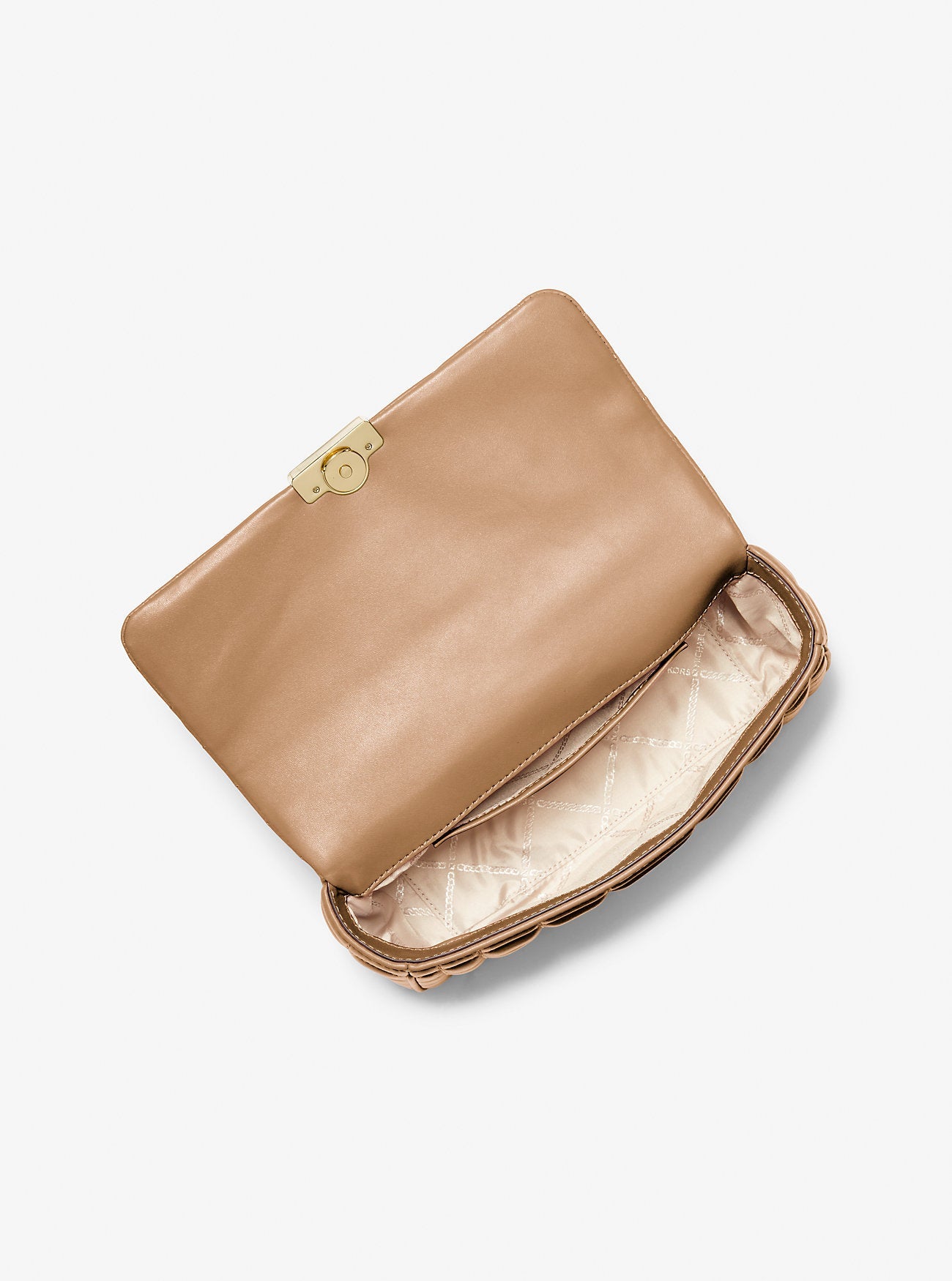 Tribeca Large Quilted Leather Shoulder Bag
