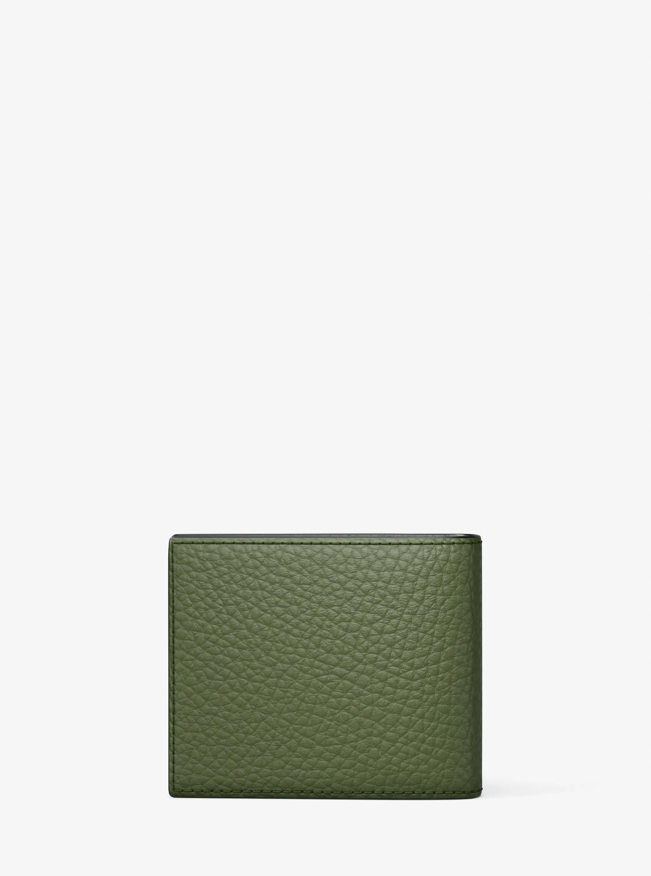 Hudson Pebbled Leather Billfold Wallet