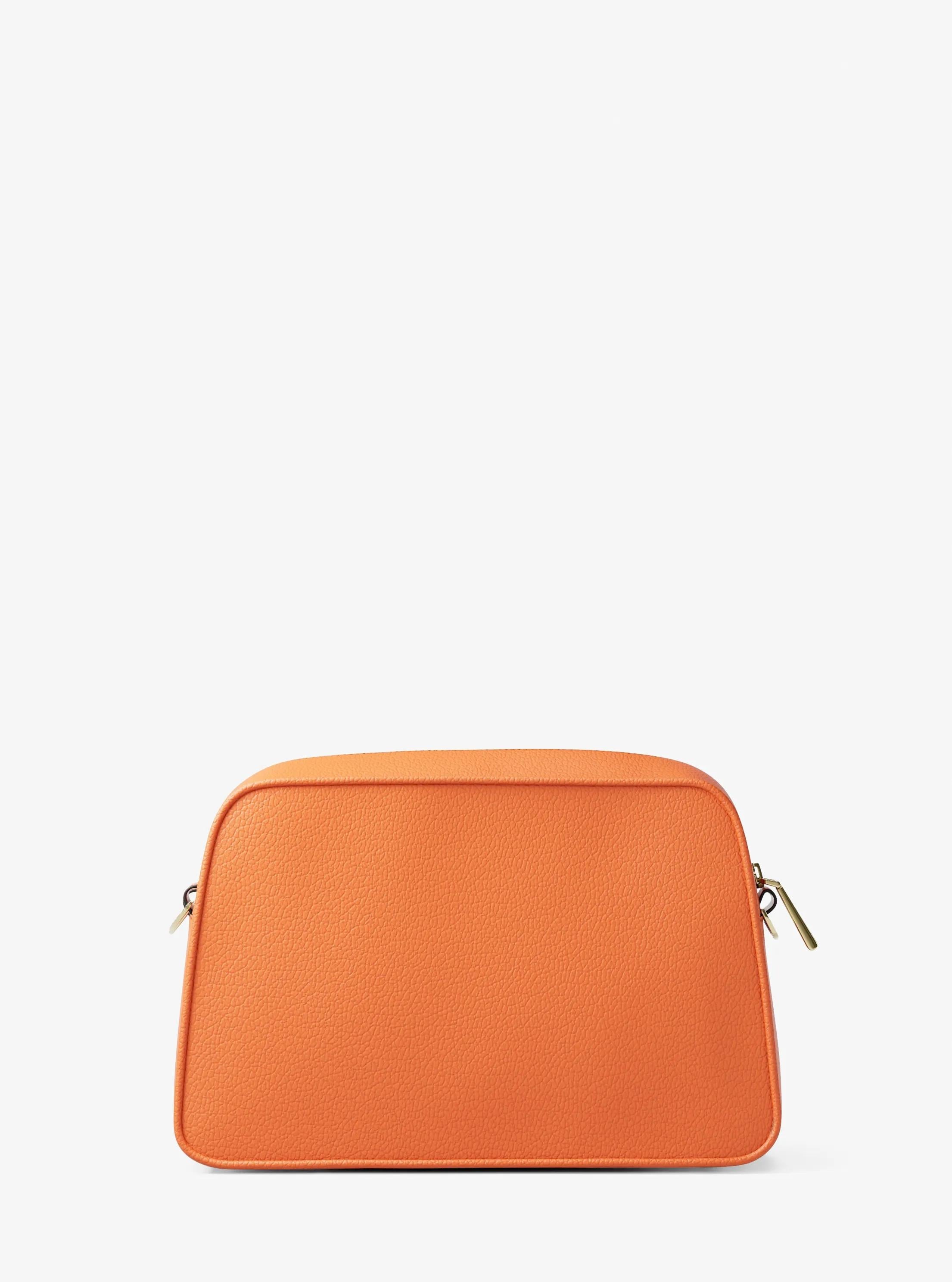 Jet Set Small Leather Camera Crossbody Bag