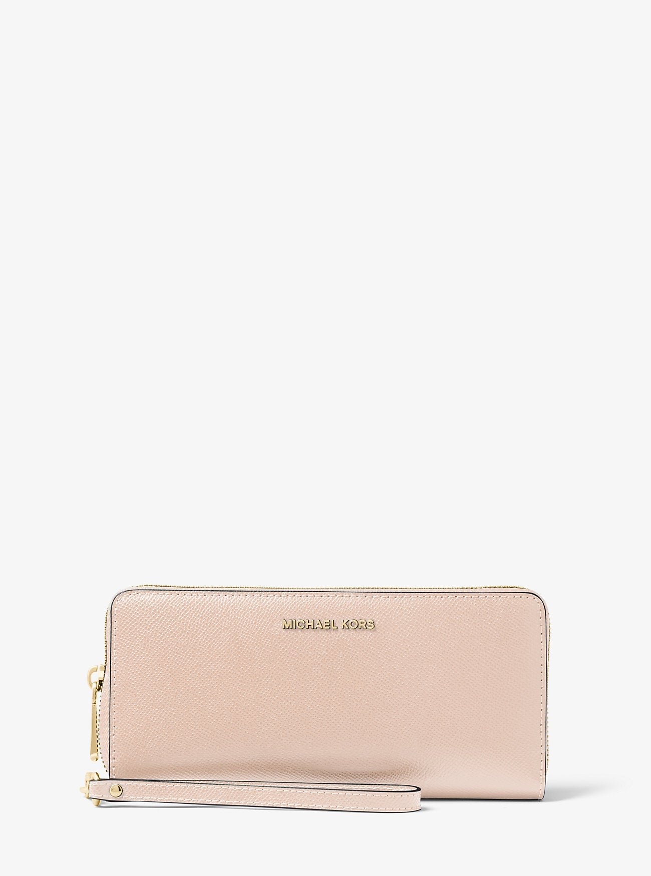 Leather Continental Wristlet