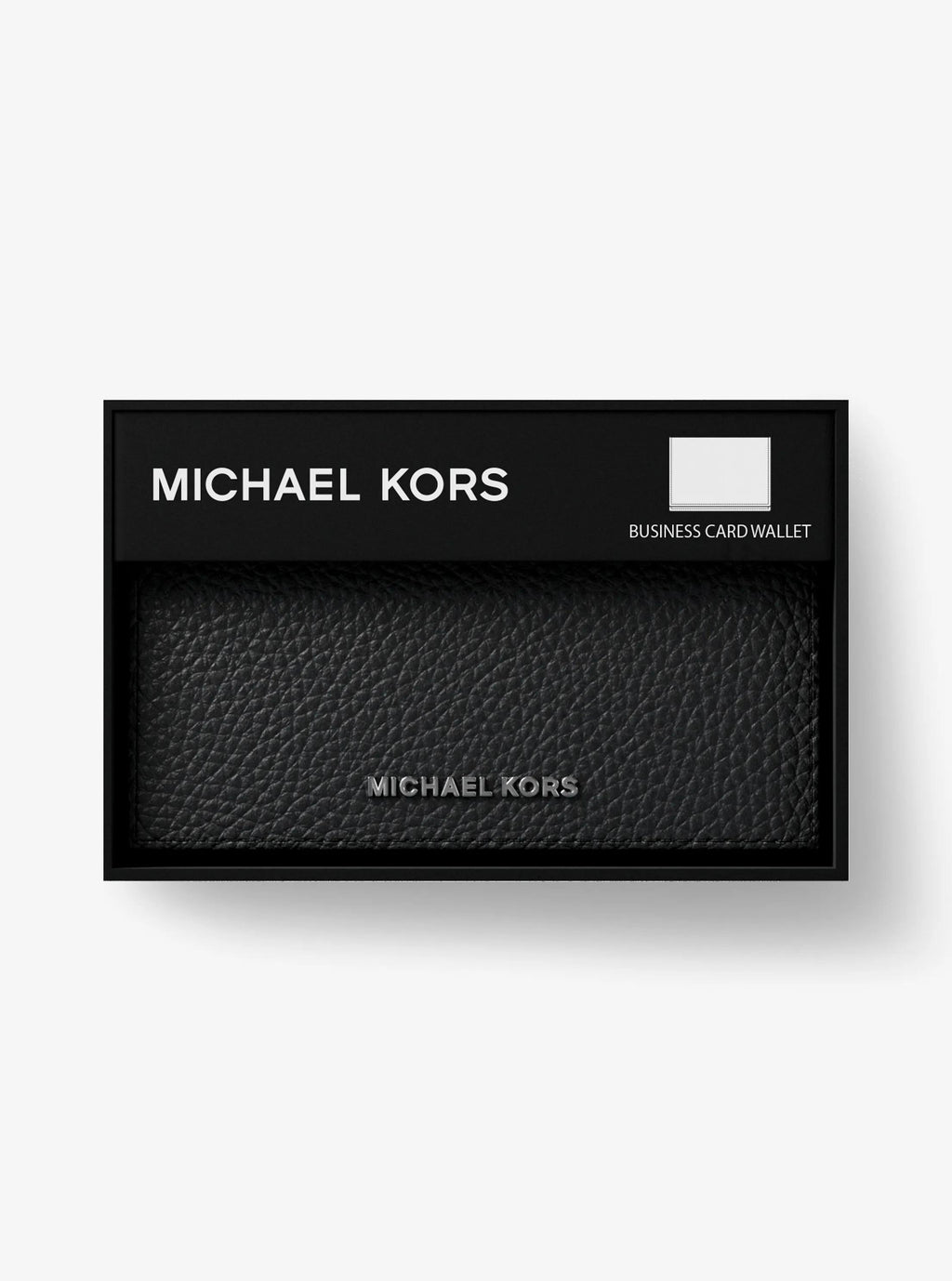 Hudson Pebbled Leather Card Case