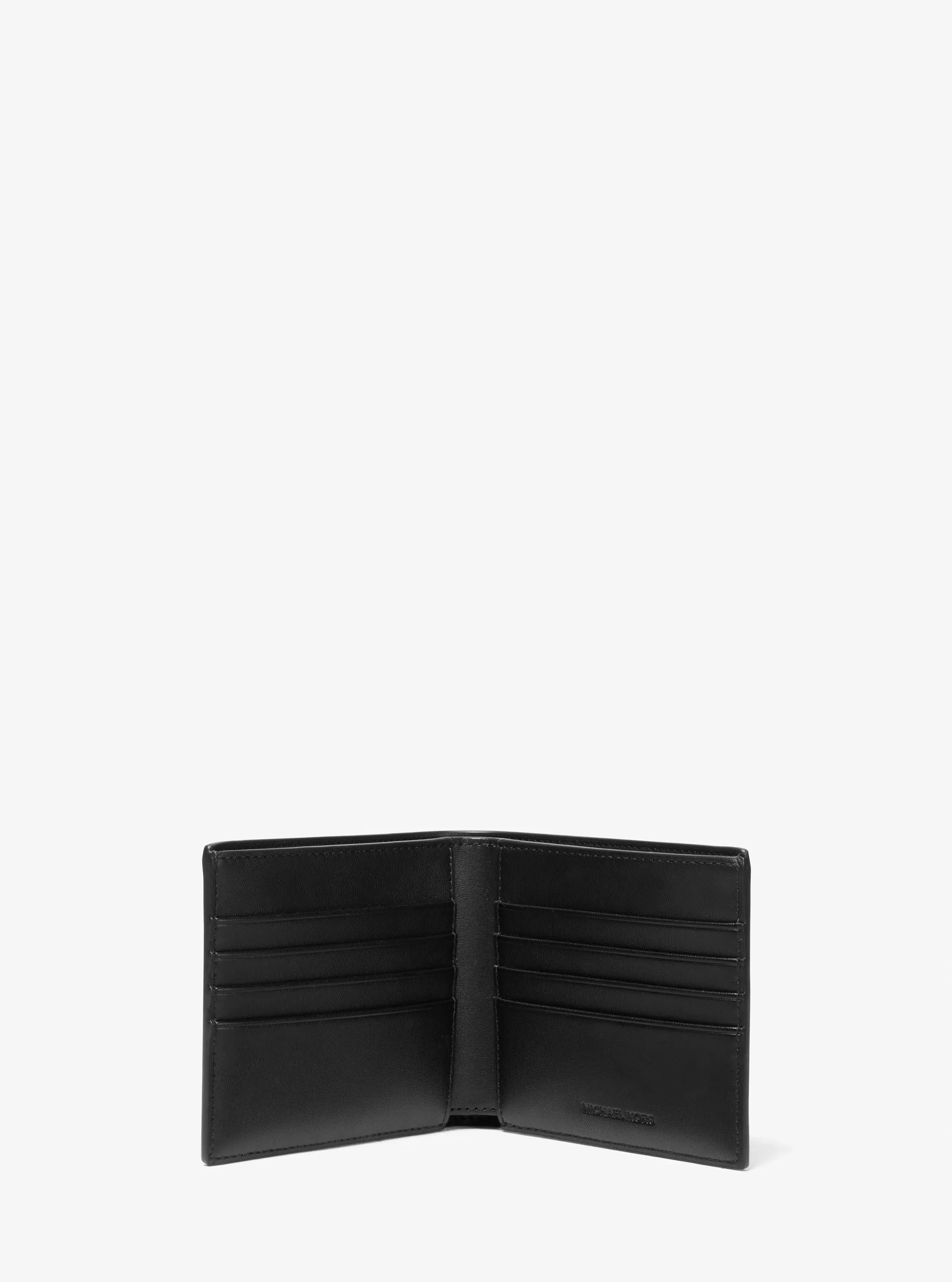 Signature Logo Wallet and Belt Gift Set