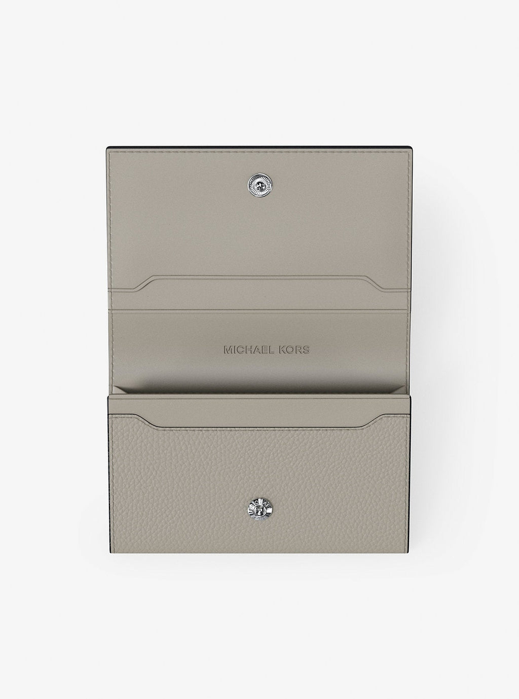 Hudson Pebbled Leather Card Case