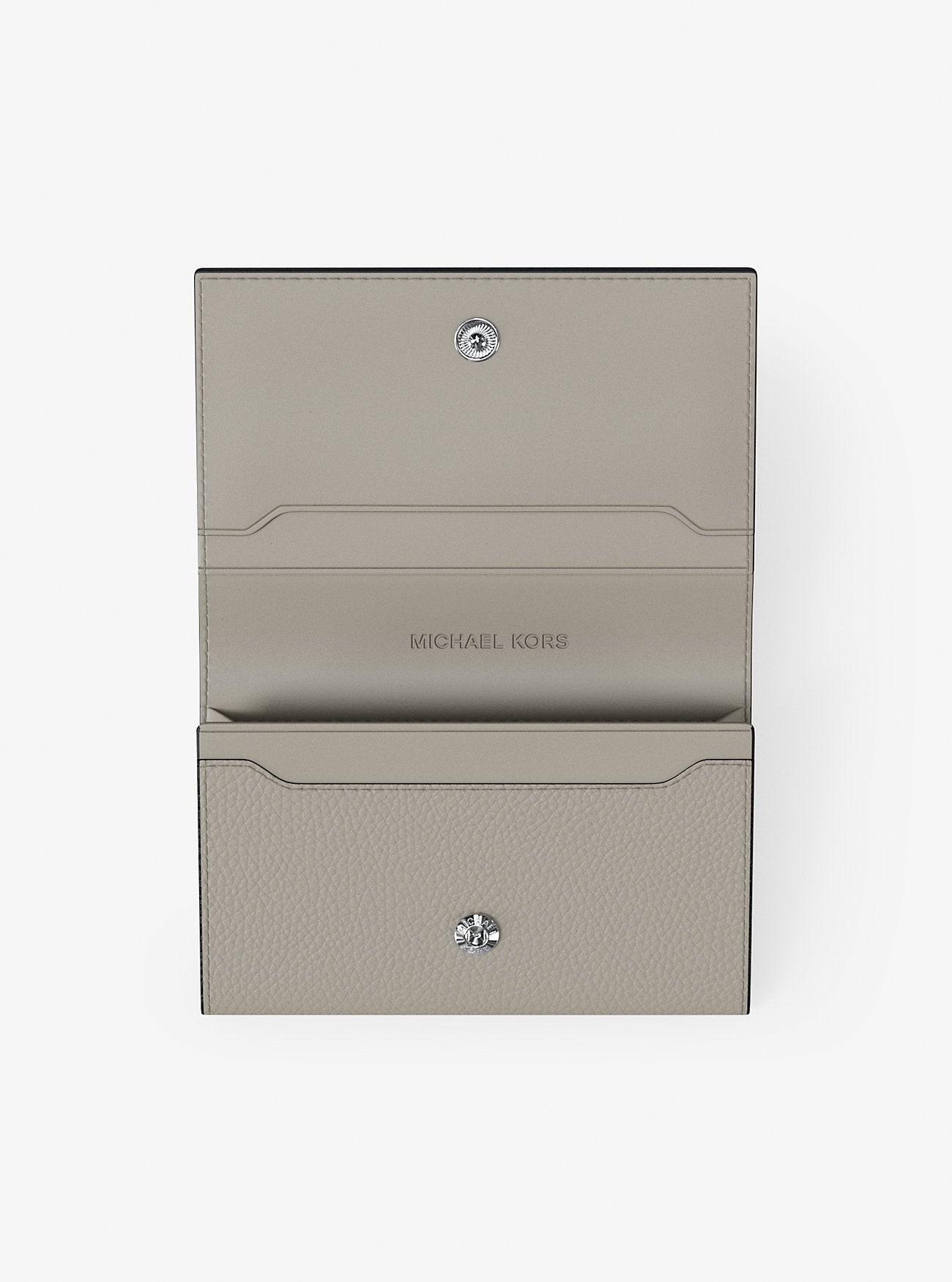 Hudson Pebbled Leather Card Case