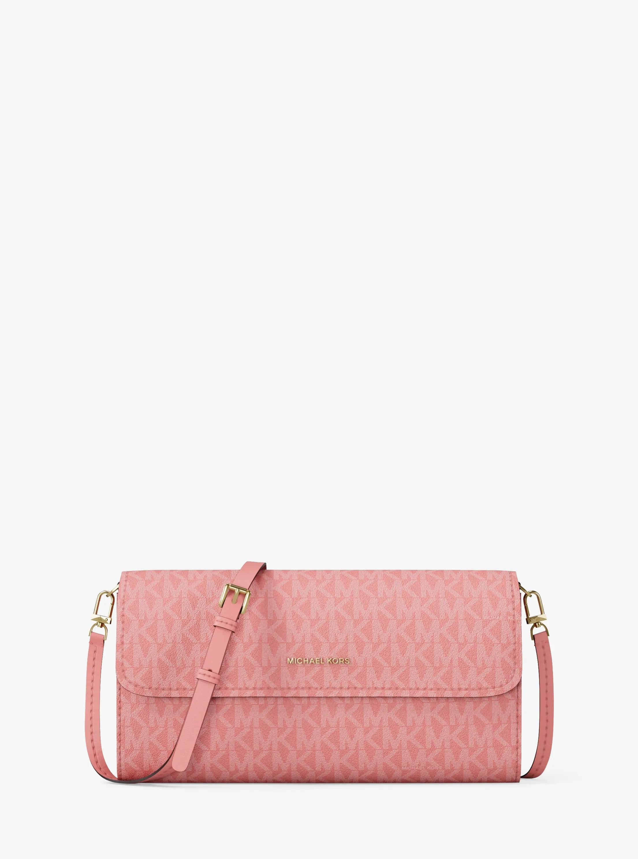 Jet Set Small Signature Logo Convertible Crossbody Bag