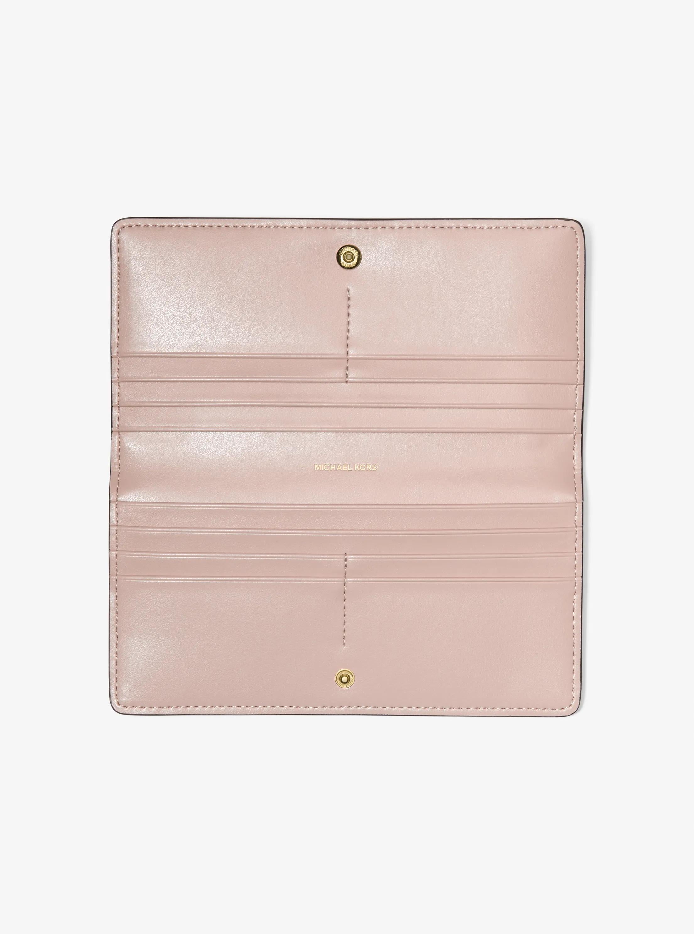 Bryant Large Pebbled Leather Snap-Front Wallet