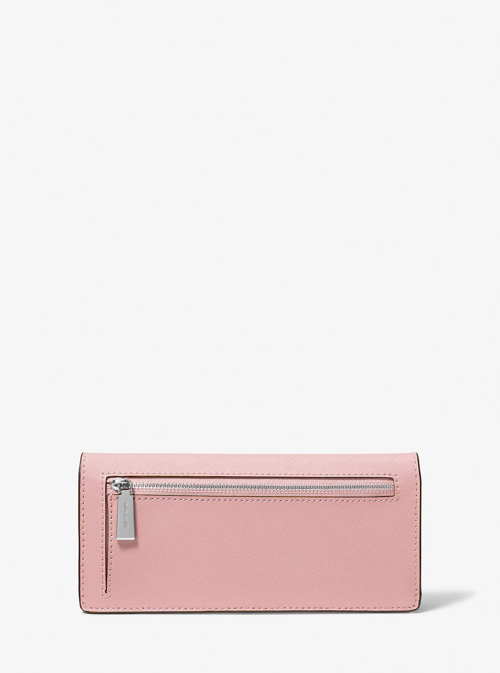 Jet Set Large Saffiano Leather Snap-Front Wallet