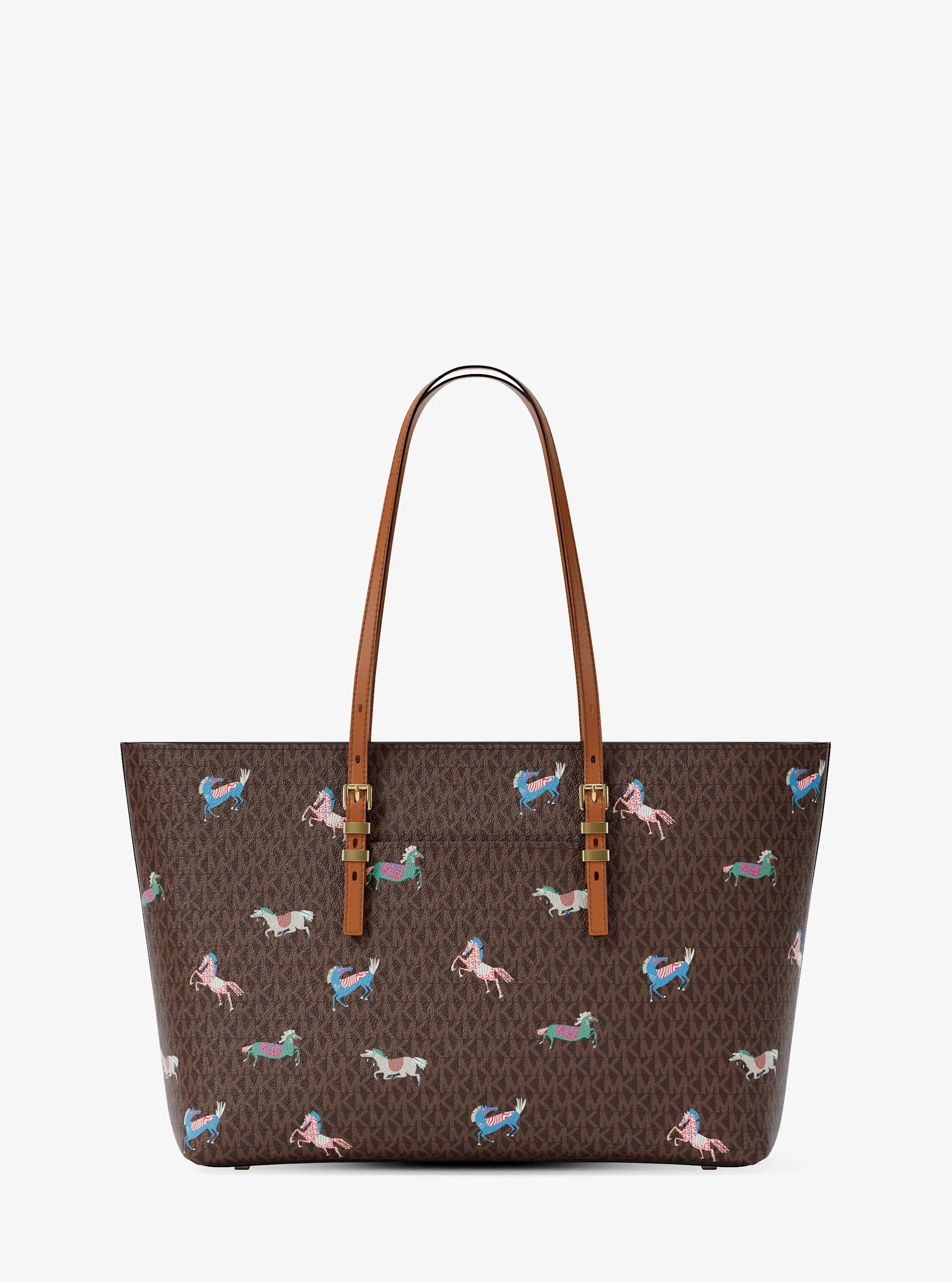 Quinn Large Signature Logo Tote Bag