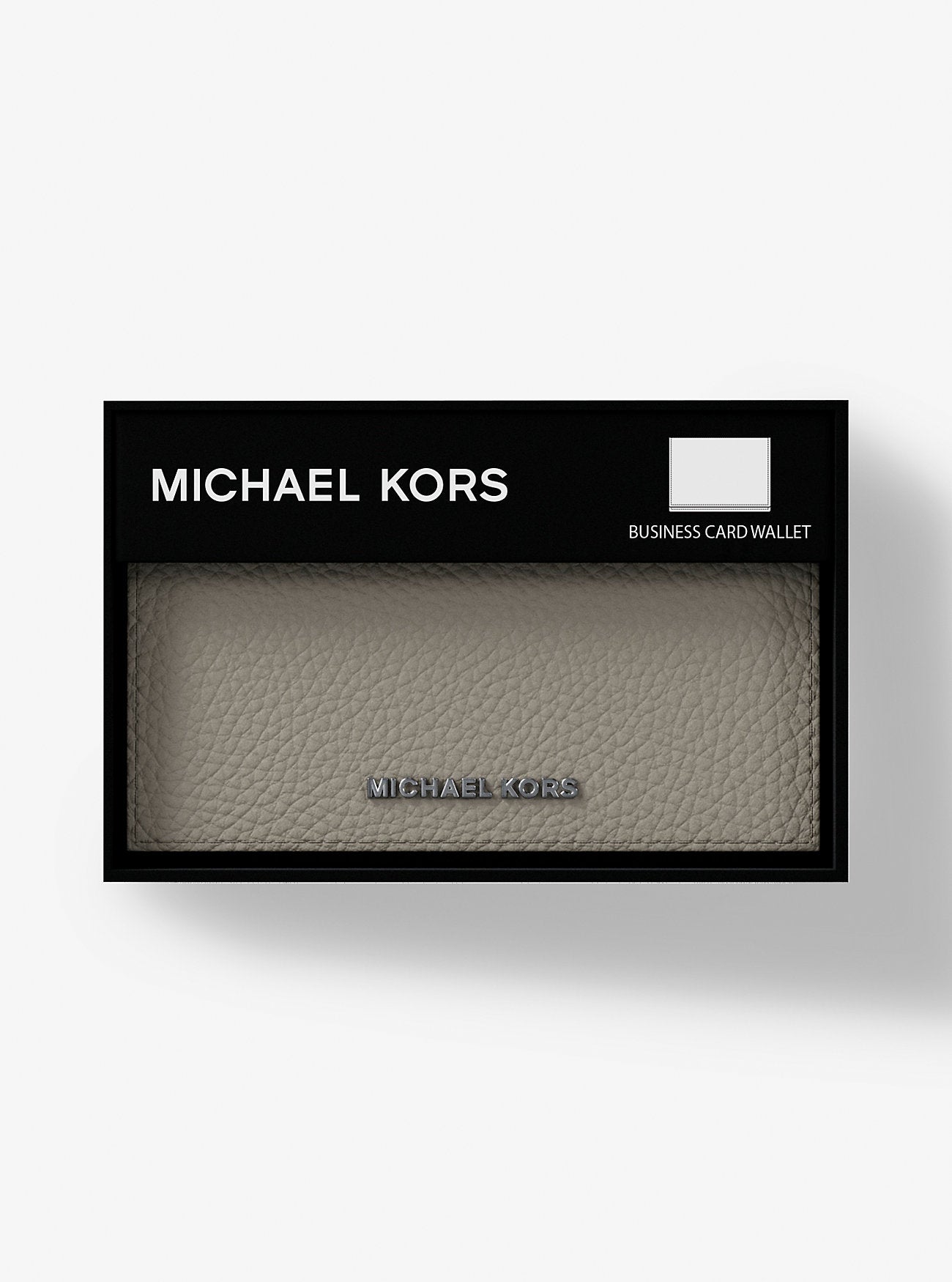 Hudson Pebbled Leather Card Case
