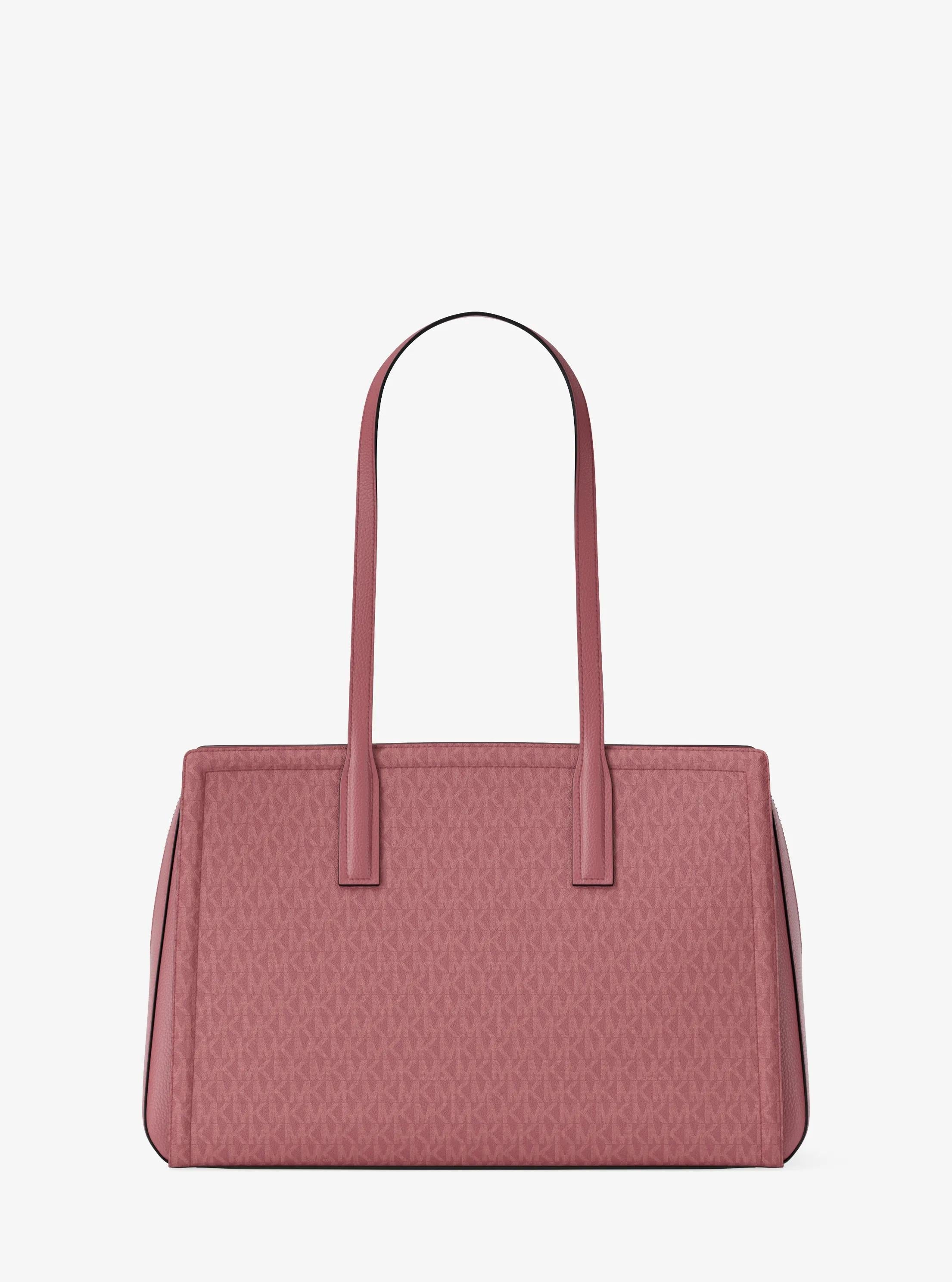 Laila Medium Signature Logo Tote Bag