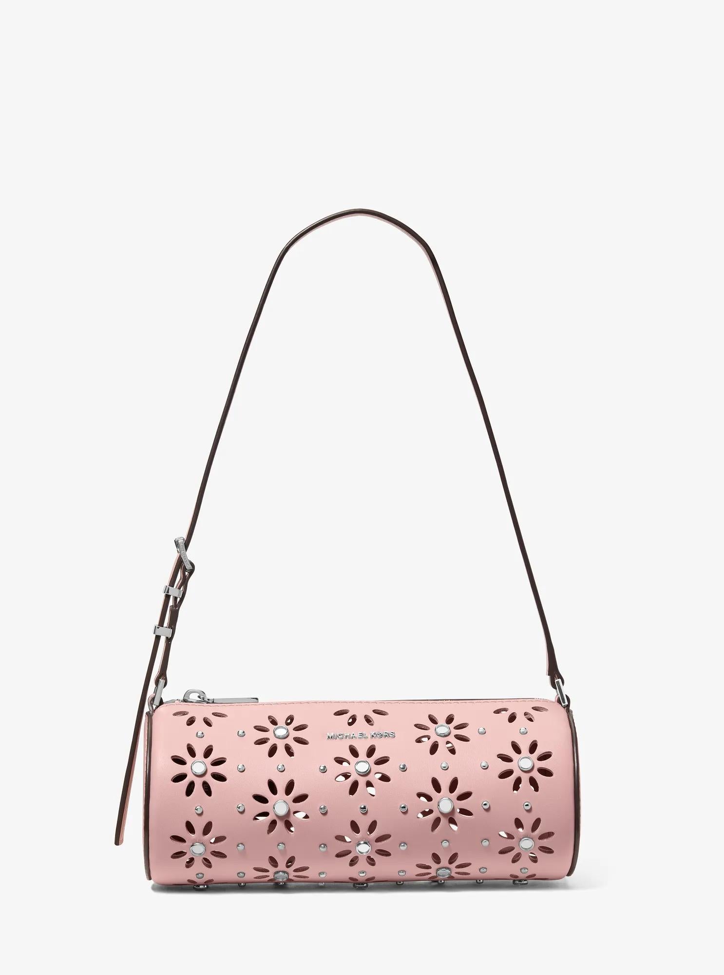 Izzy Small Pebbled Leather Barrel Pochette