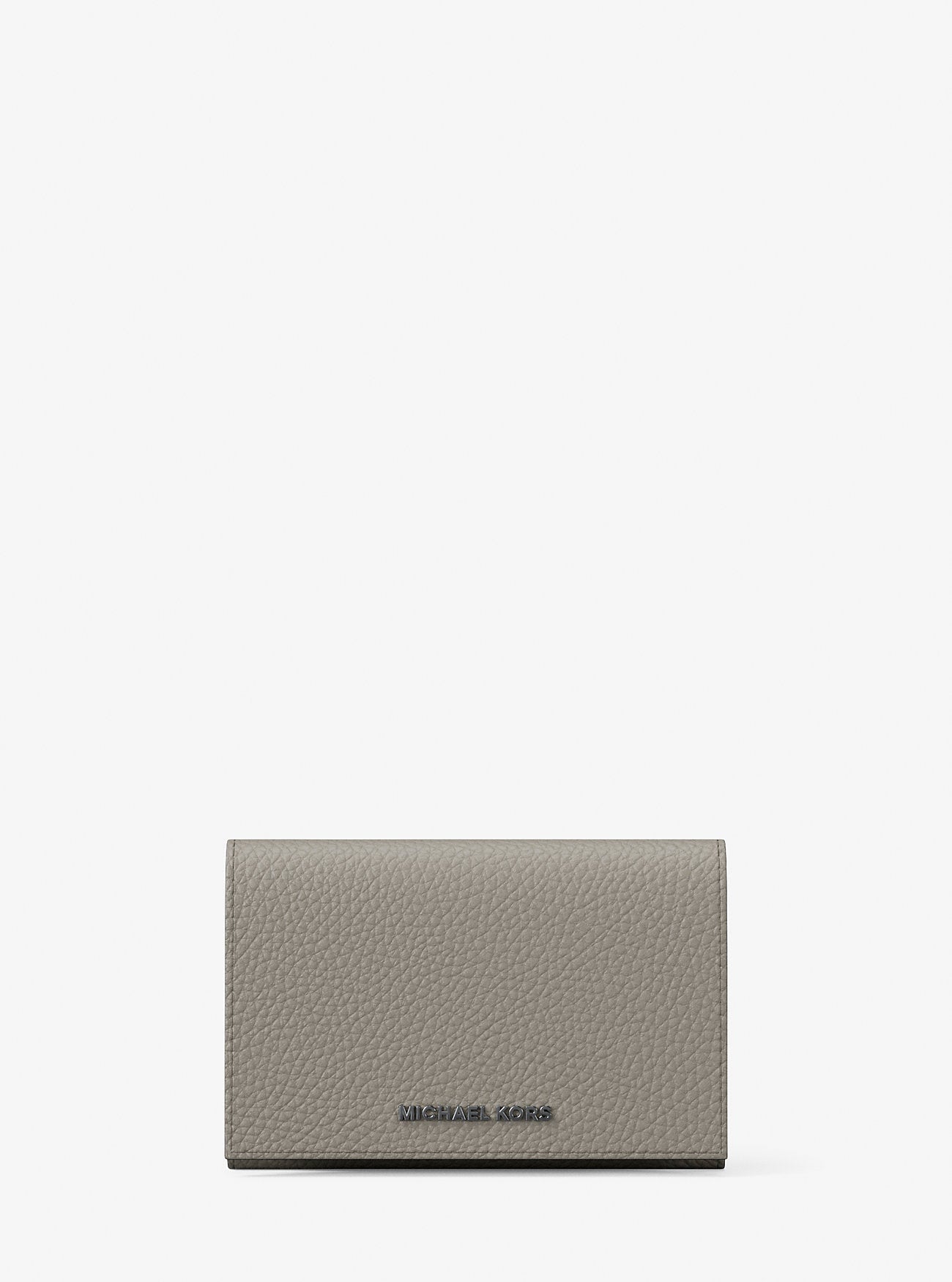 Hudson Pebbled Leather Card Case