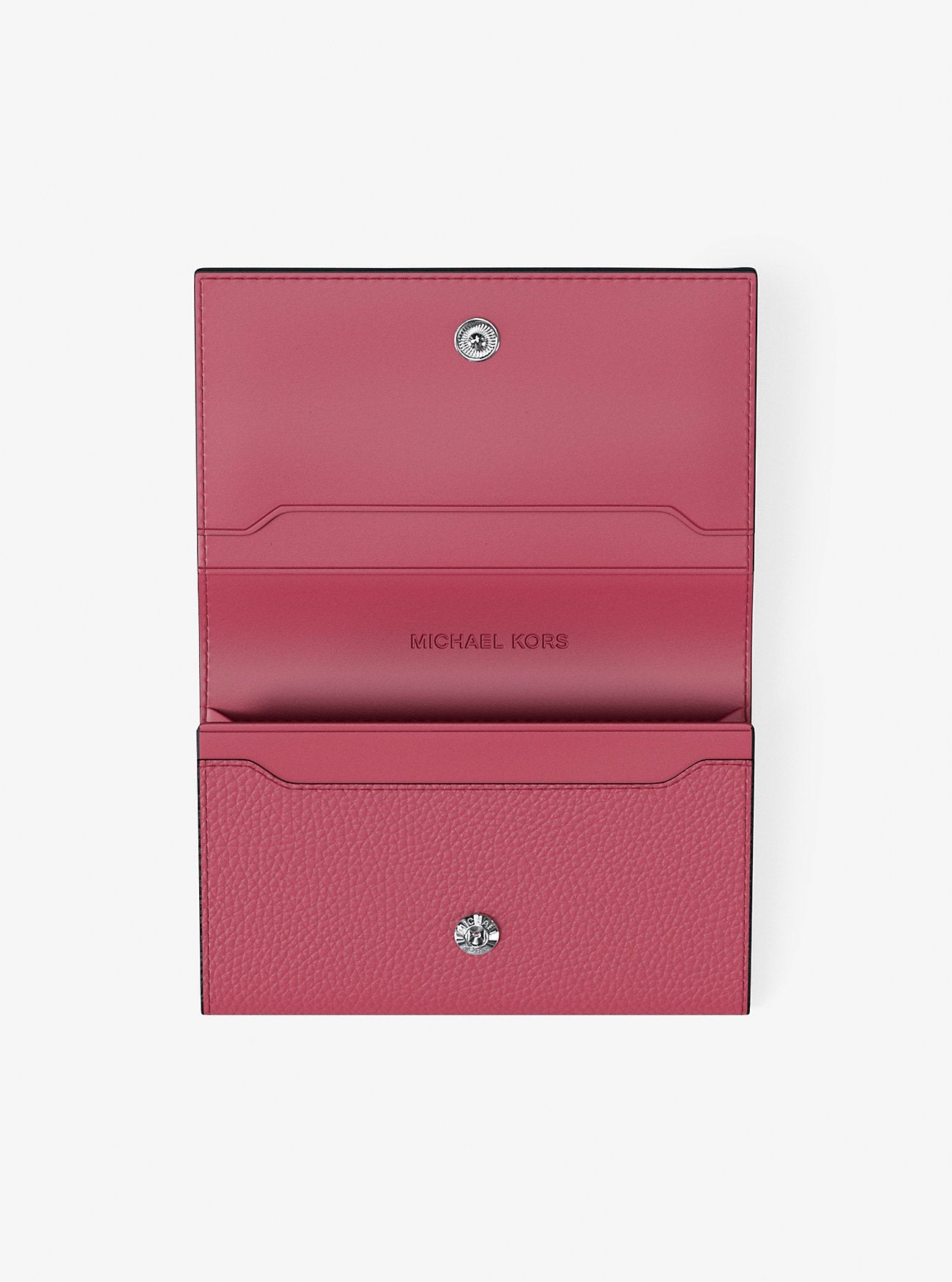 Hudson Pebbled Leather Card Case