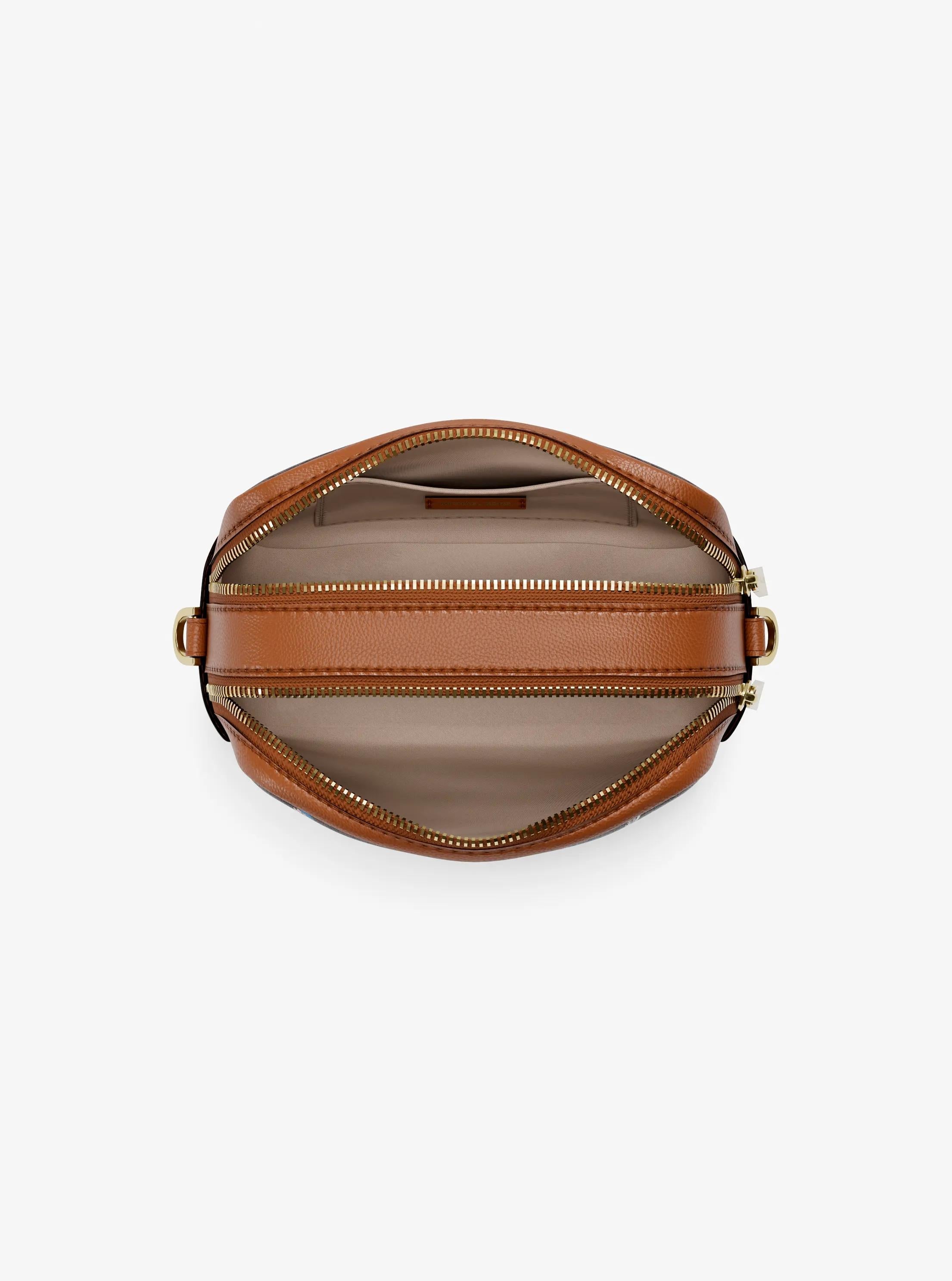 Bryant Medium Signature Logo Camera Crossbody Bag